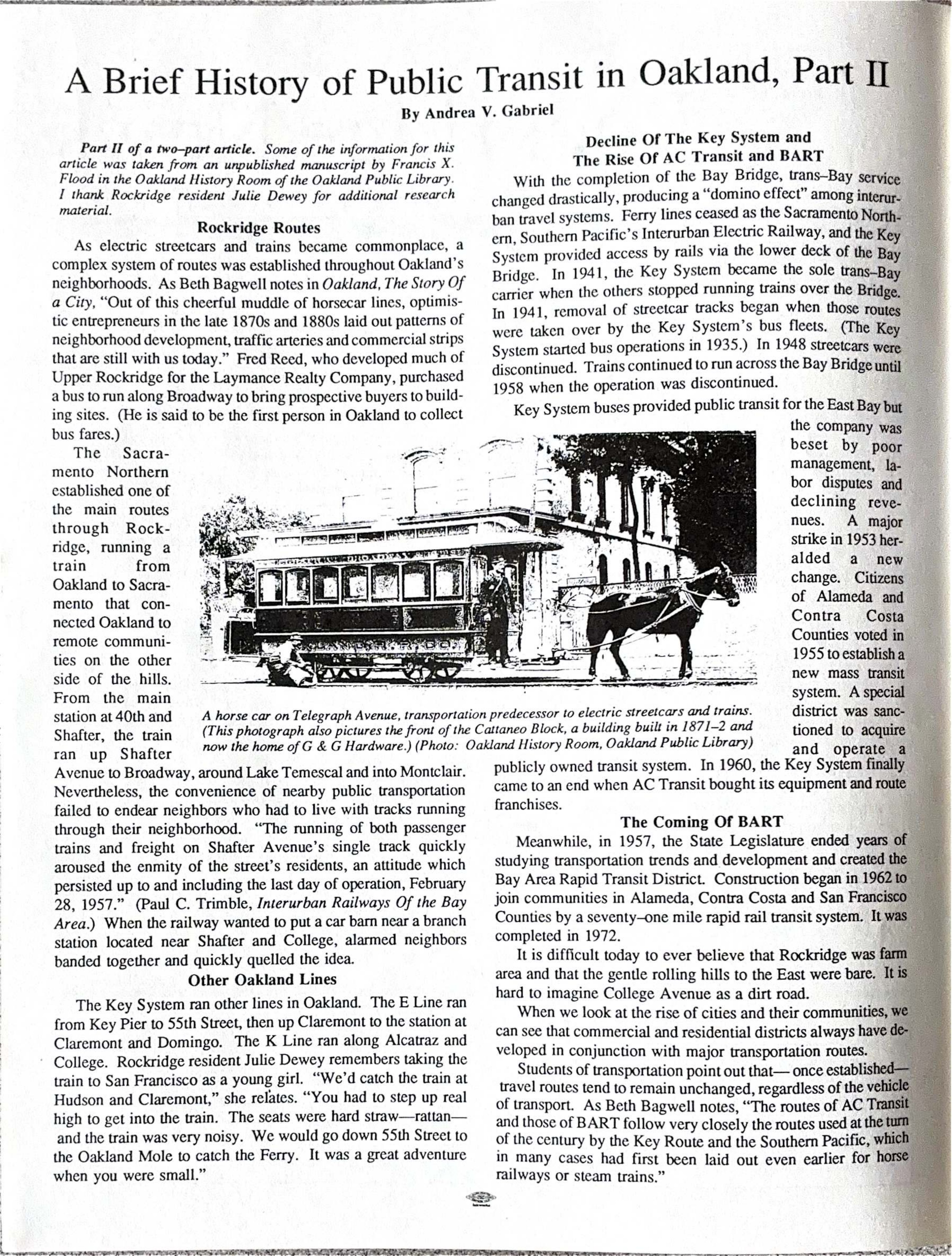 Click to zoom in The Rockridge News, January 1988, page 2