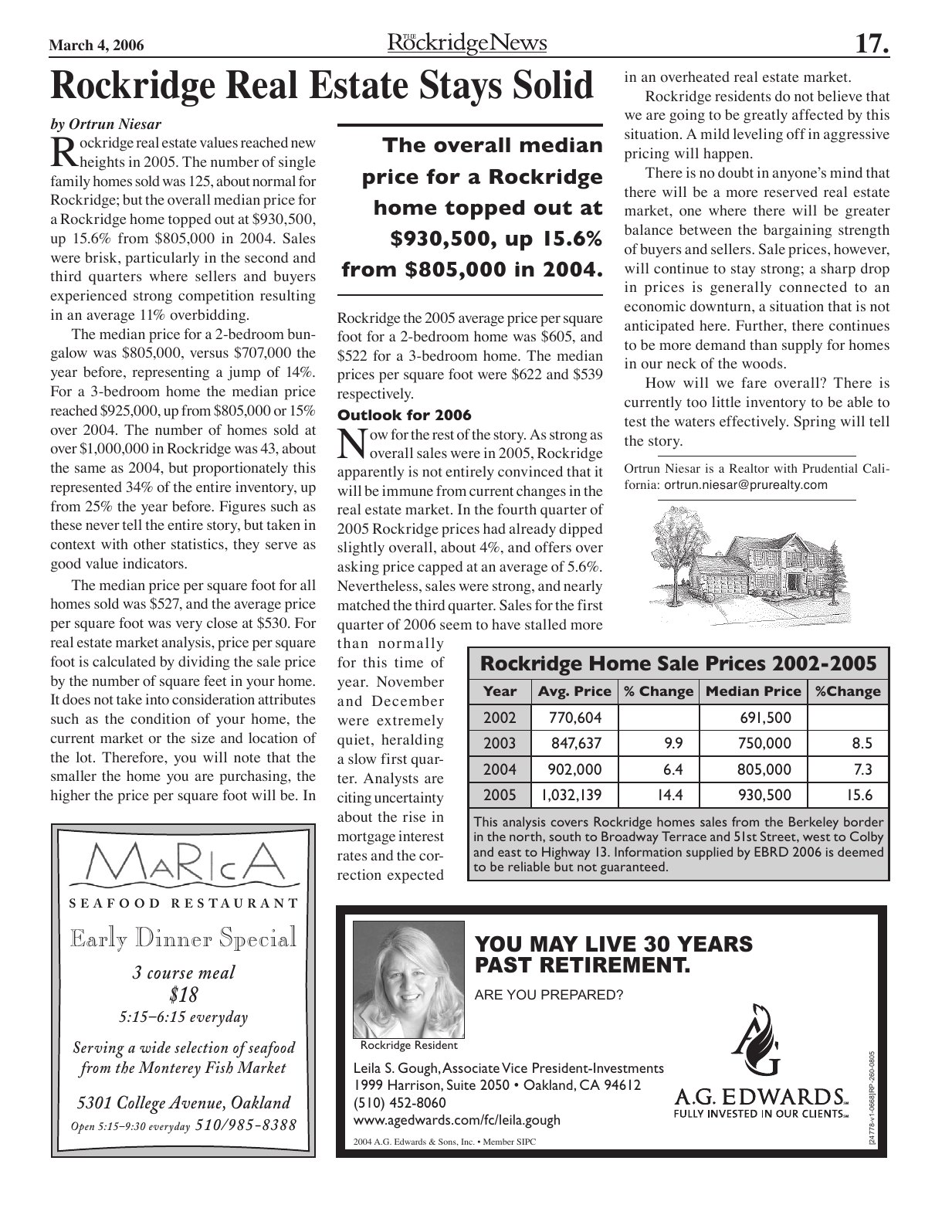Click to zoom in The Rockridge News, March 2006, page 17