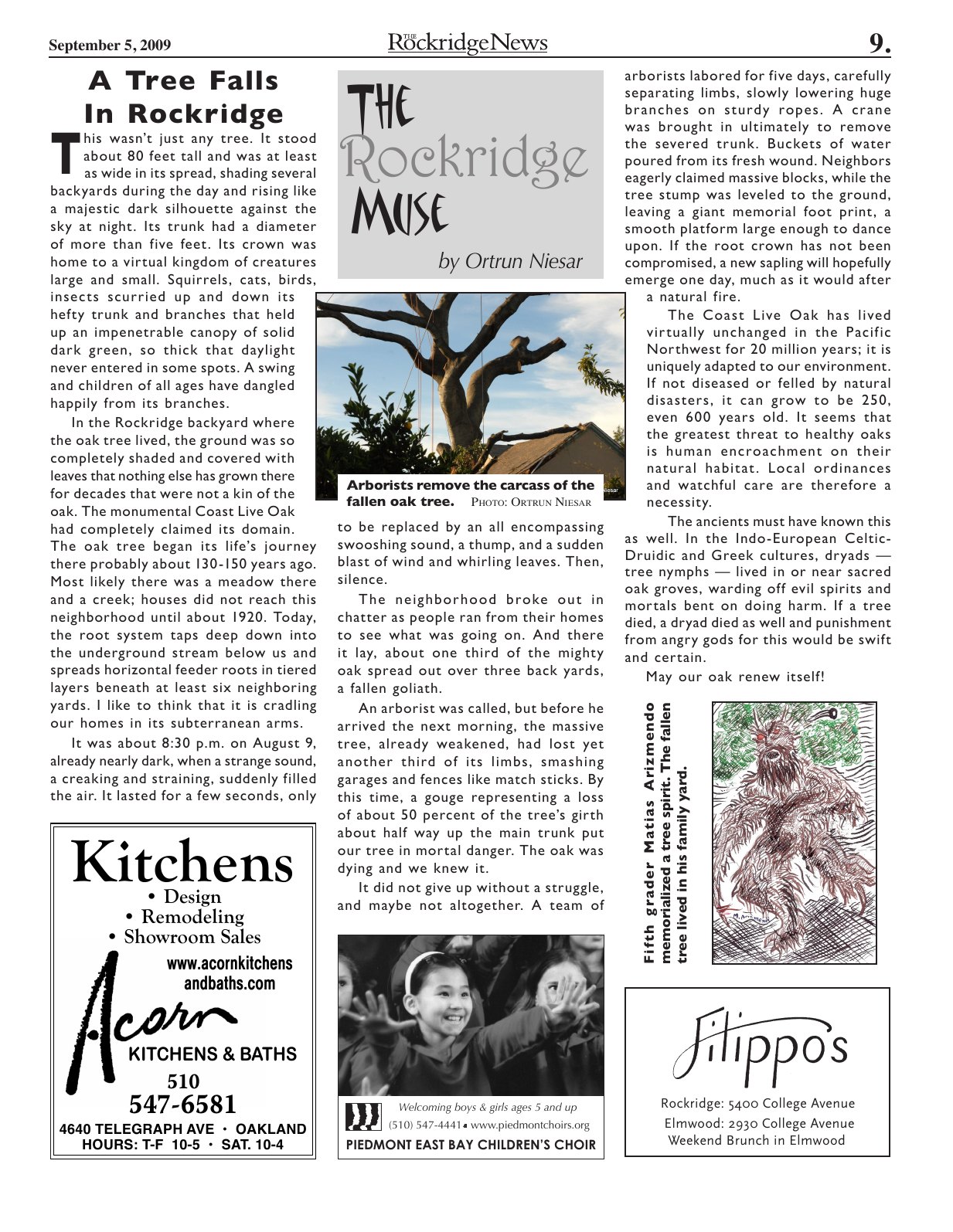 The Rockridge News, September 2009, page 9