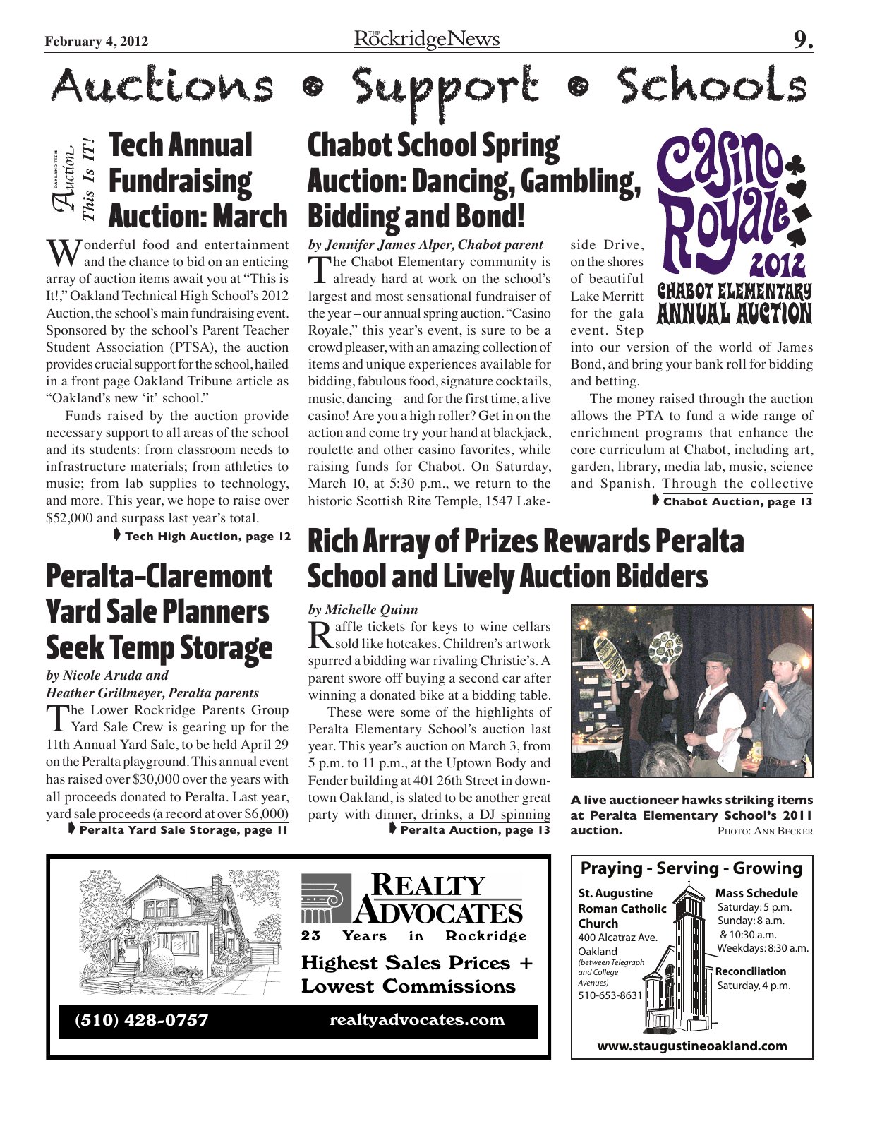 Click to zoom in The Rockridge News, February 2012, page 9