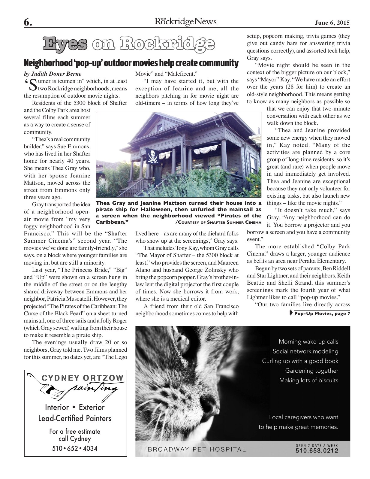 The Rockridge News, June 2015, page 6