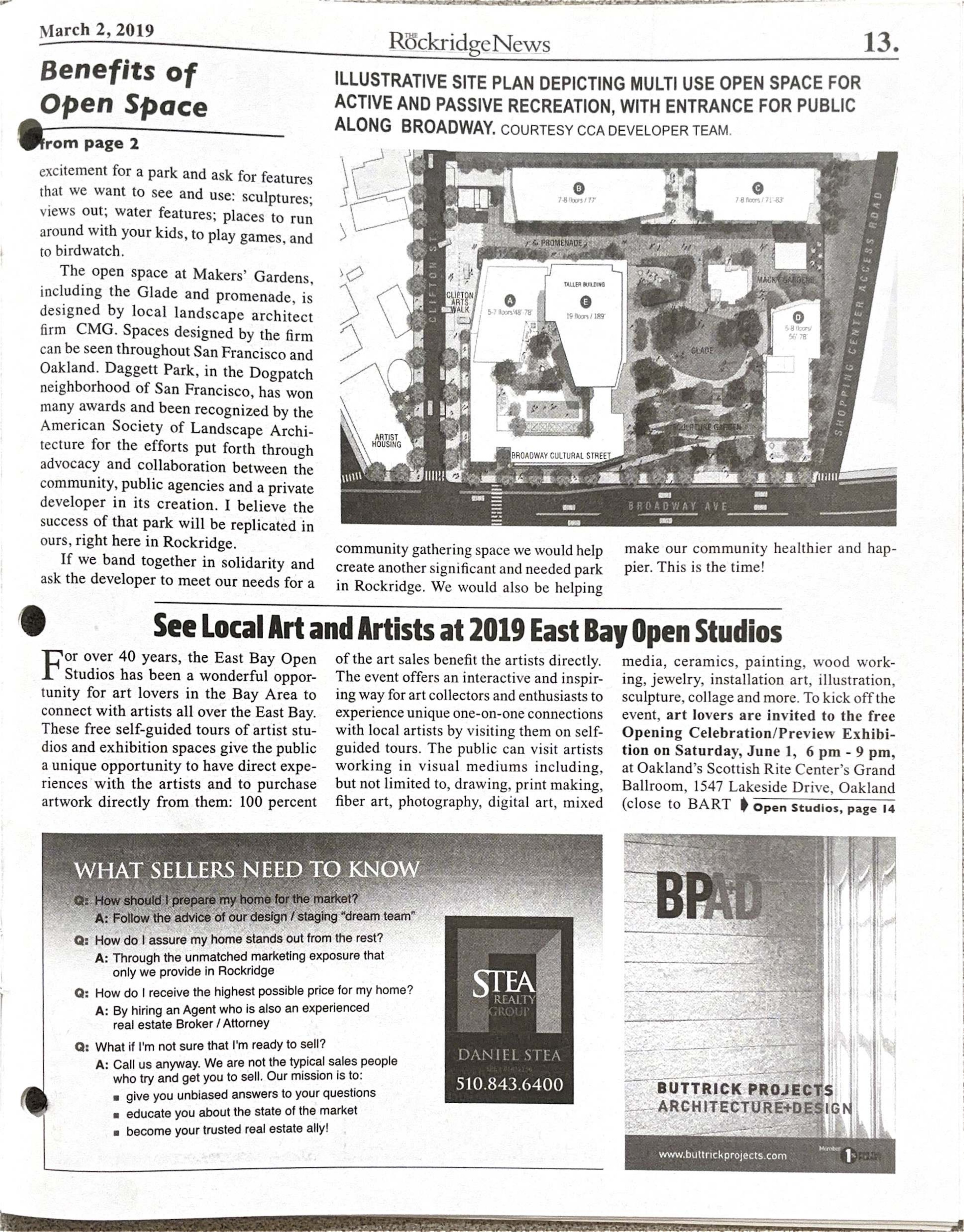 Click to zoom in The Rockridge News, March 2019, page 13