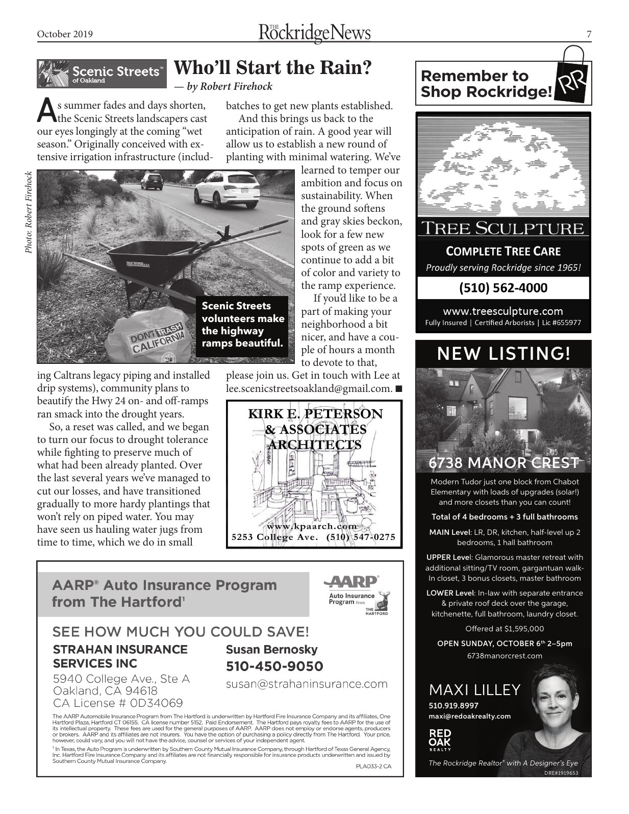 Click to zoom in The Rockridge News, October 2019, page 7