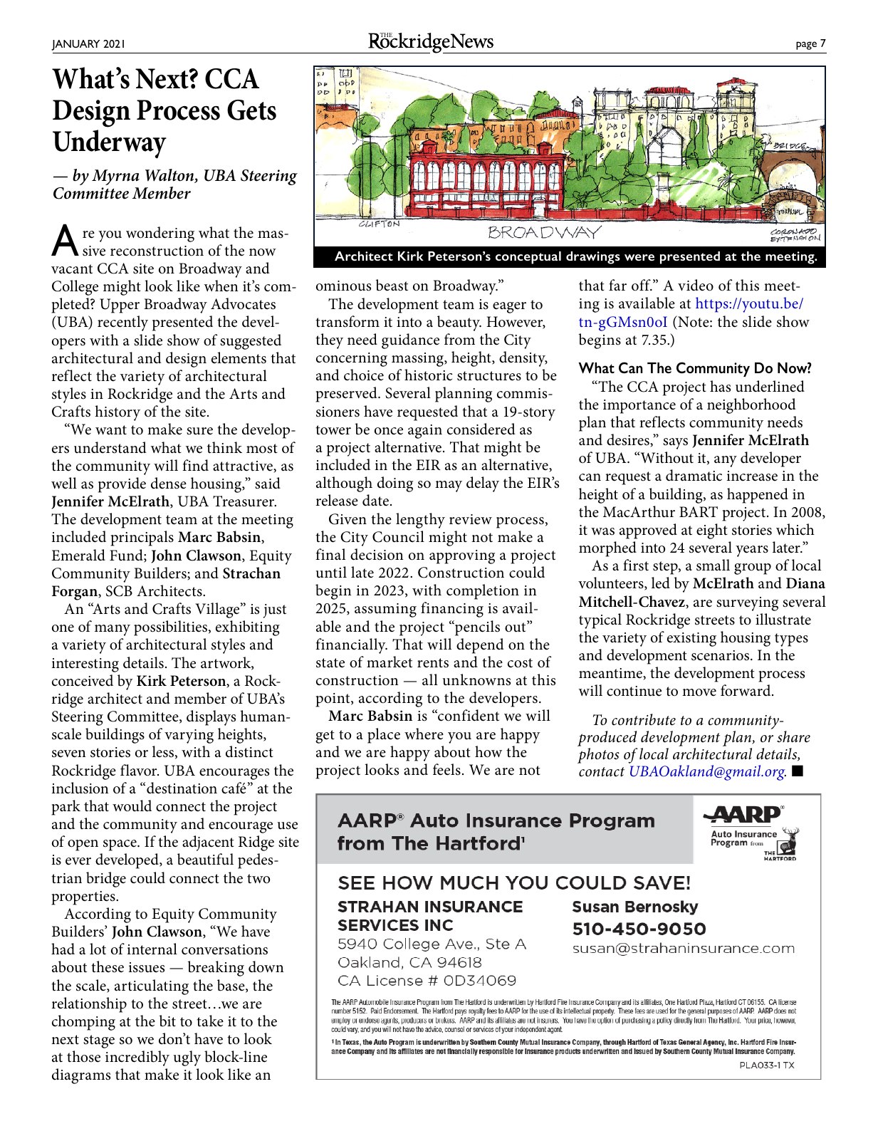 Click to zoom in The Rockridge News, January 2021, page 7