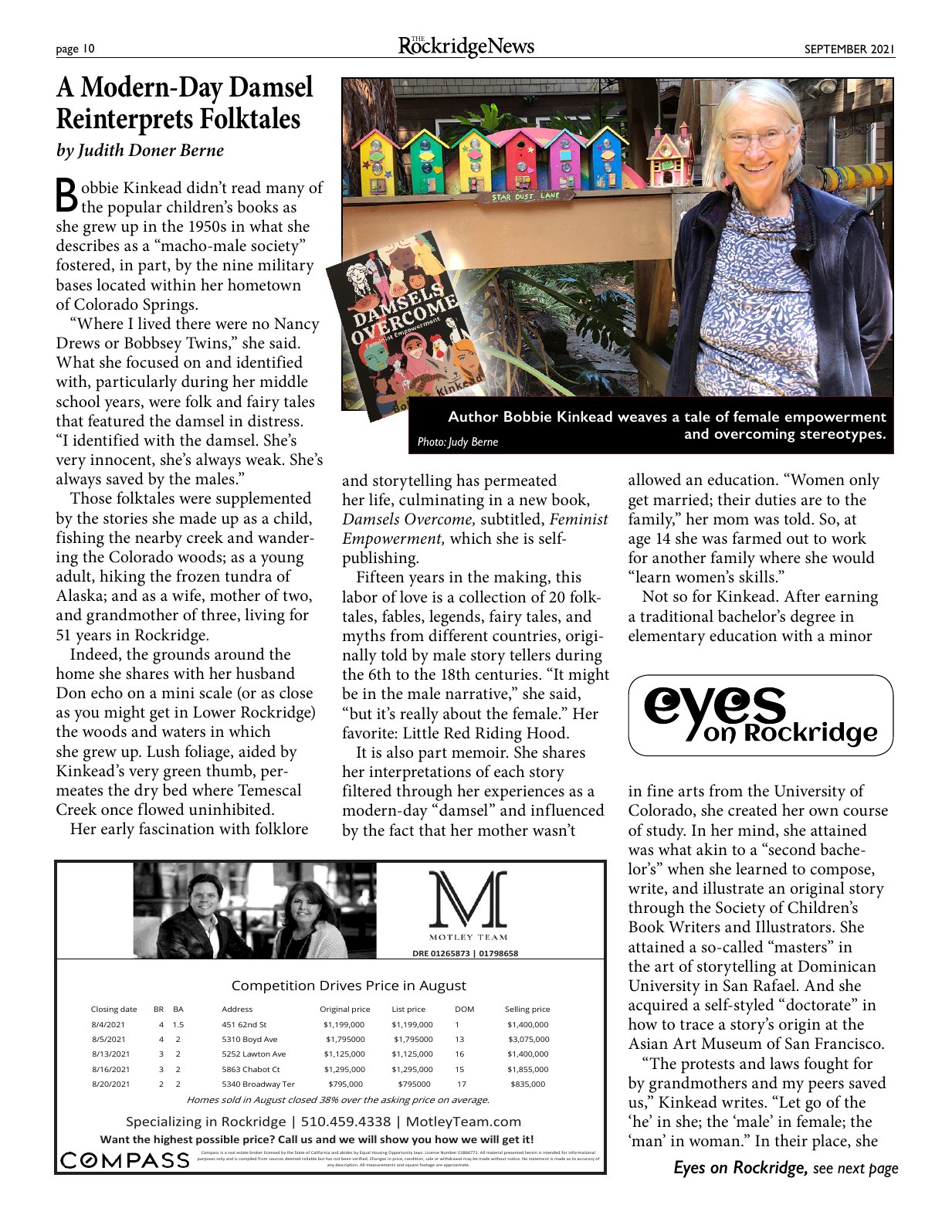 Click to zoom in The Rockridge News, September 2021, page 10