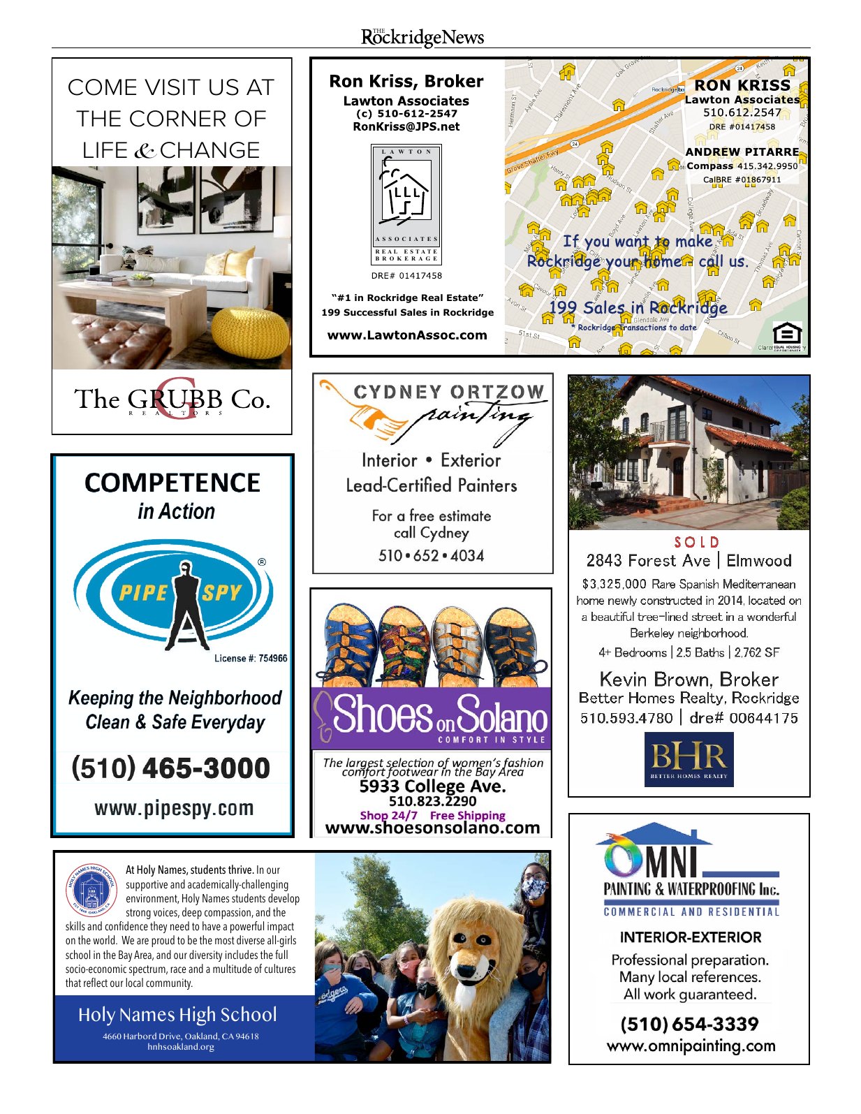 Click to zoom in The Rockridge News, November 2022, page 16
