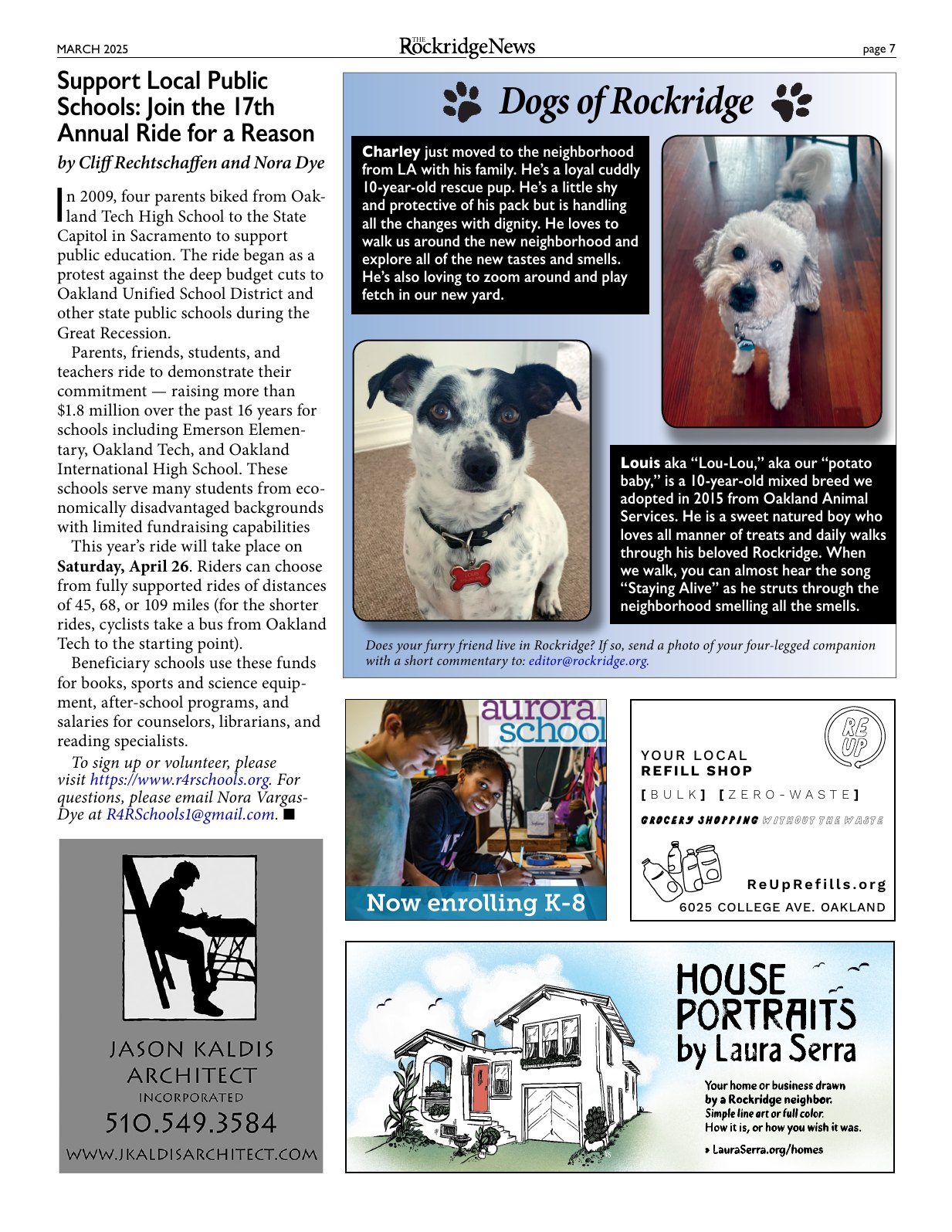 Click to zoom in The Rockridge News, March 2025, page 7