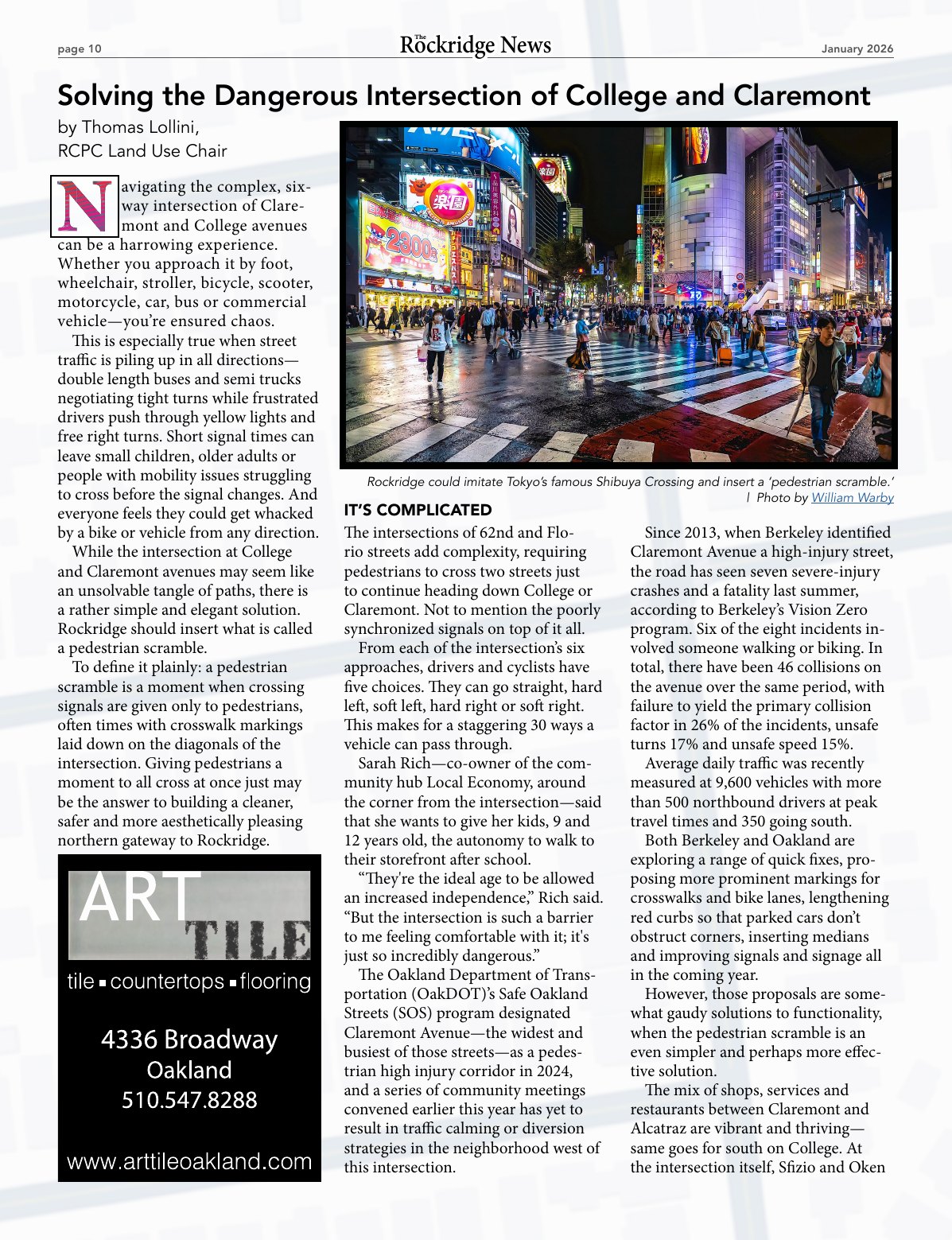 The Rockridge News, January 2026, page 10