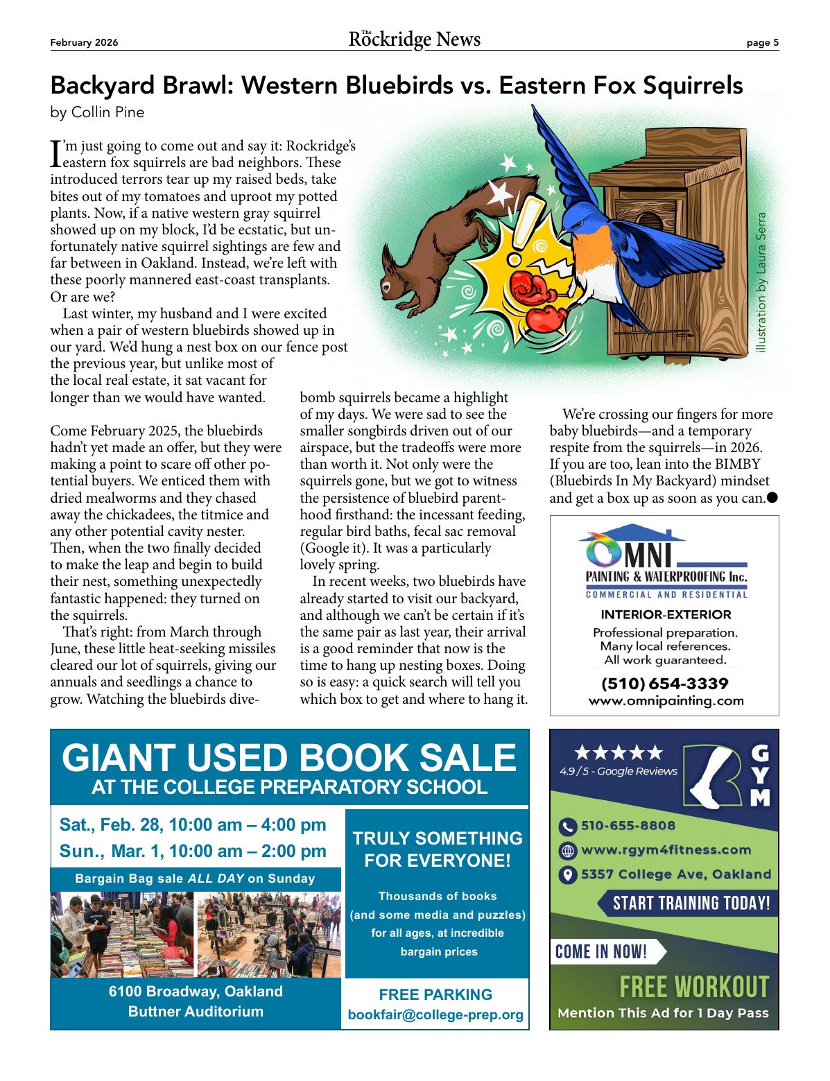 Click to zoom in The Rockridge News, February 2026, page 5